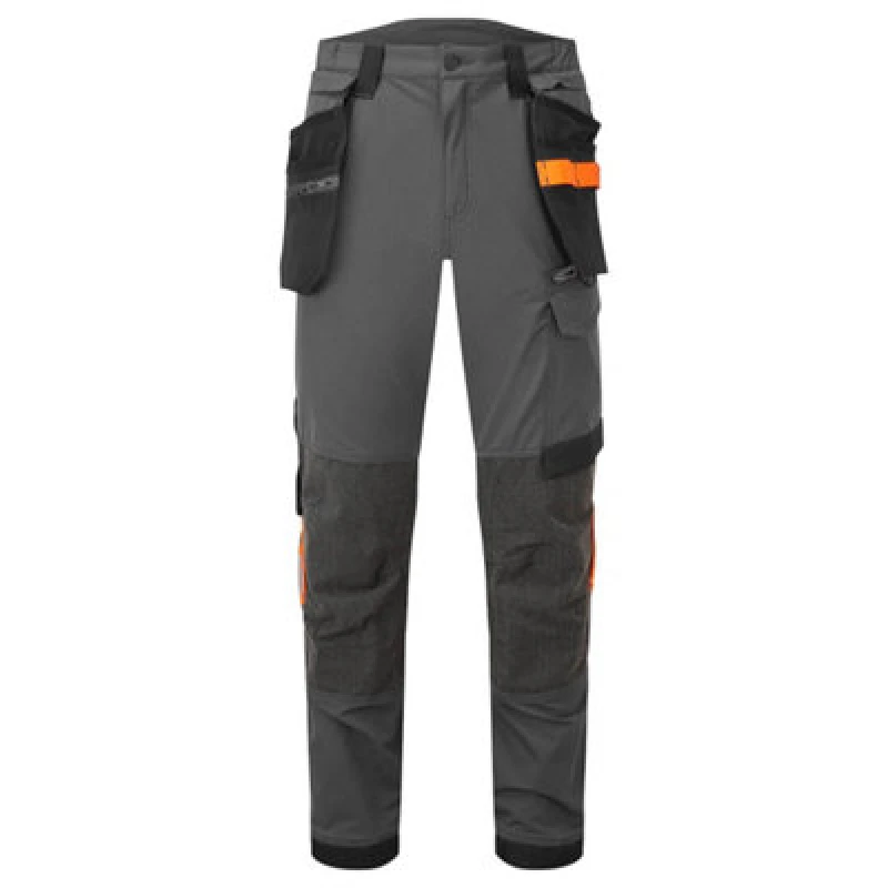 Image of Portwest EV4 Stretch Holster Trousers EV440MGR26 Colour: Metal Grey