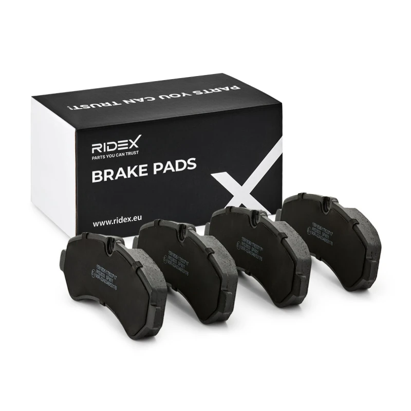 Image of RIDEX Brake pad set RIDEX 402B1684