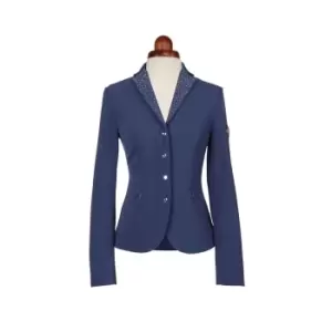 image of Aubrion Womens/Ladies Park Royal Suede Show Jumping Jacket (40) (Navy)