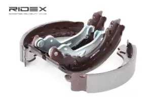 Image of RIDEX Brake Shoes Rear Axle 70B0014 Brake Shoe Set,Brake Lining FORD,FIAT,KA (RU8),PANDA (169),500 (312),500 C (312),500L (351_, 352_)