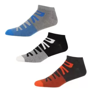 Image of DKNY Liner Dare 3 Pack Socks Mens - Multi