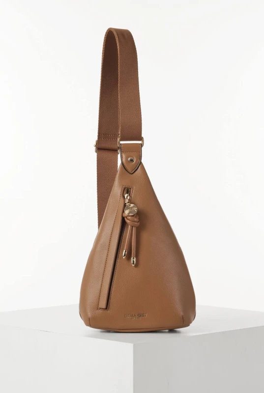 Image of Luella Grey Womens 'Darla' Weekend Crossbody in Tan Tan Female One Size