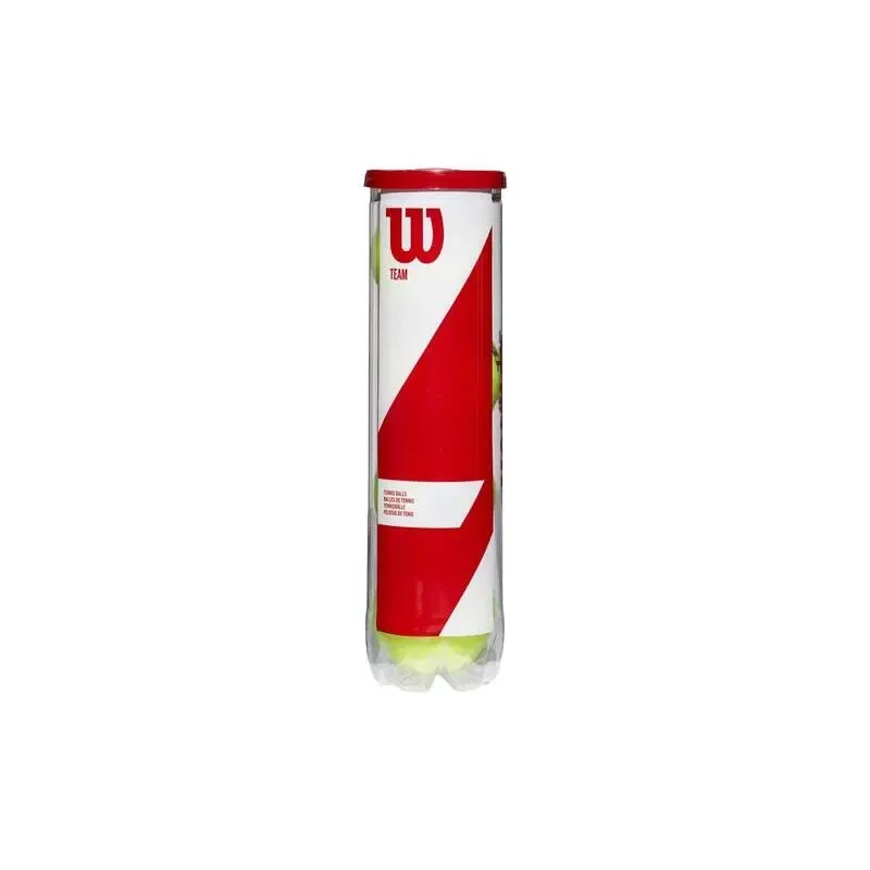 Image of Wilson Tennis ball Wilson Team W Practice (x4) Vert Unisex TU WRT111900+