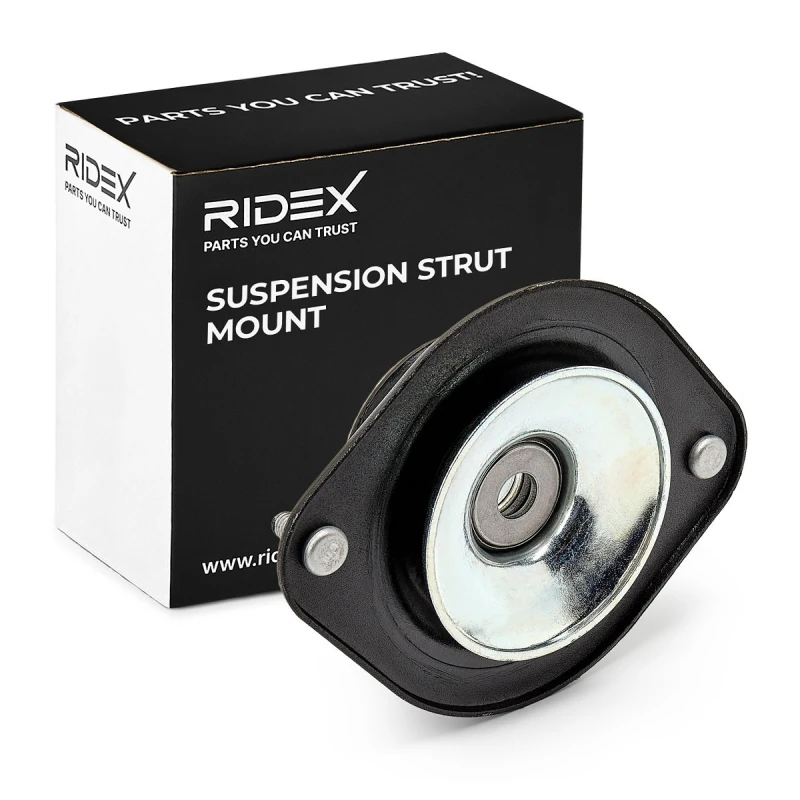 Image of RIDEX 1180S0068 Top strut mount Front Axle Elastomer Suspension Strut Support Bearing (1180)