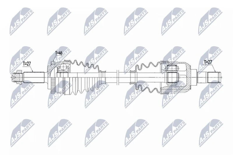 Image of NTY Drive shaft NTY NPW-KA-417