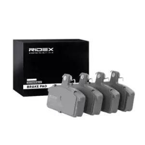 Image of RIDEX Brake pad set SEAT,SUZUKI,IVECO 402B0423 5888150,82357469,500028834 94435009,9939353,00000A01225,3980051,SE141165081C,SE22165081A,00000A00154