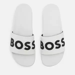 image of Boss Kirk Mens Rubber Slide Sandals - UK 9