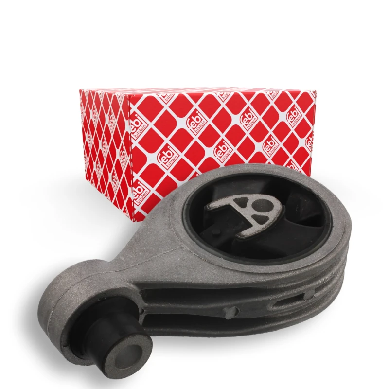 Image of FEBI BILSTEIN 34064 Engine mount Rear, Rubber-Metal Mount Elastomer Engine Mounting (247)
