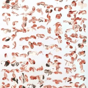 Image of Ginger Ray Rose Gold Flower Curtain