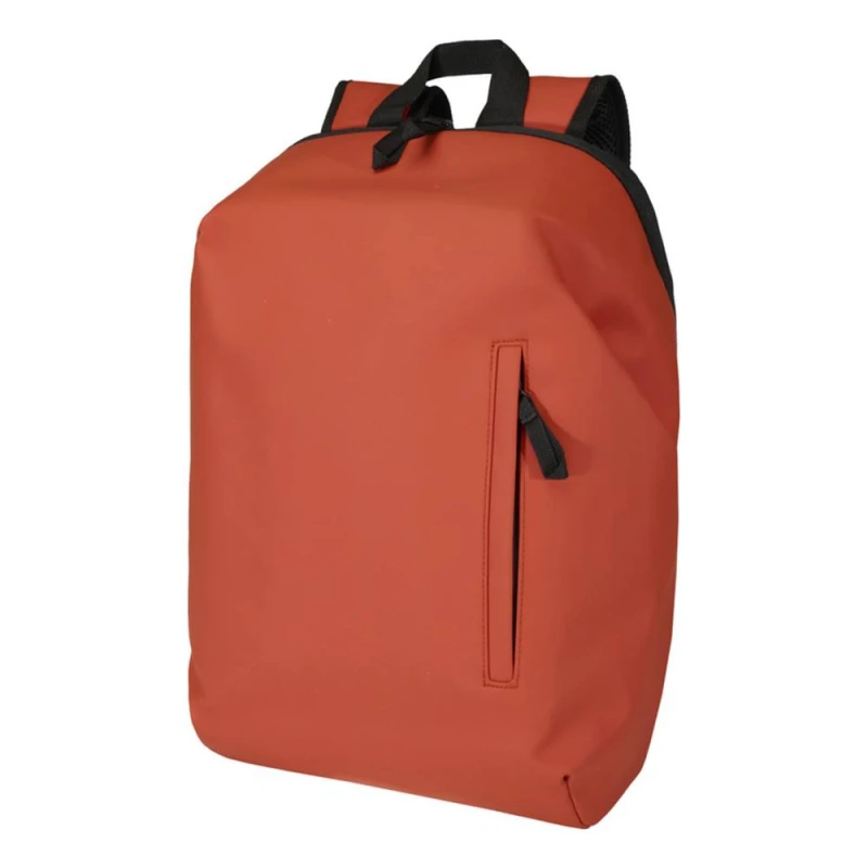 Image of Floso Mens Resi Plus Anti-Theft 18L Laptop Backpack in Red Red Male