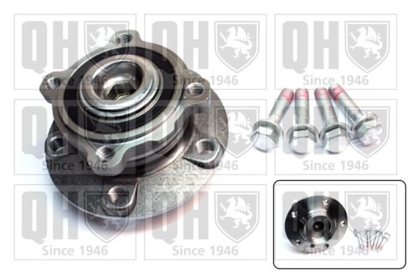 Image of QUINTON HAZELL Wheel bearing kit QUINTON HAZELL QWB1452