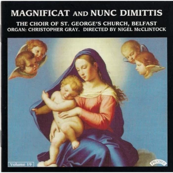 image of The Choir of St.George's Church - Magnificat/nunc Dimittis Vol. 19 (Belfast) CD