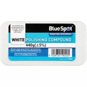 Image of White Polishing Buffing Compound Bars For Finishing On Steel And Metal - Bluespot