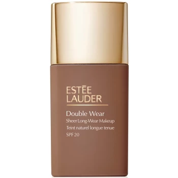 image of Double Wear Sheer Long-Wear Makeup SPF 20 30ml (Various Shades) - 7N1 Deep Amber