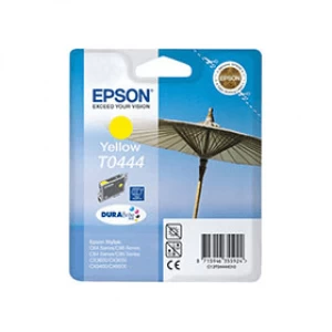 Image of Epson Parasol T0444 Yellow Ink Cartridge