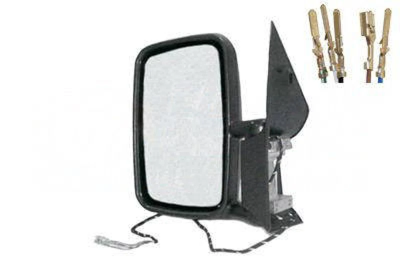 Image of VAN WEZEL 5877807 Wing mirror * HAGUS * Left, Heatable Outside Mirror (50)