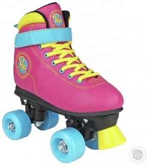 Image of Pop Squad Pink Malibu Quad Skate Size 1