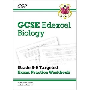 Image of New GCSE Biology Edexcel Grade 8-9 Targeted Exam Practice Workbook (includes Answers) Paperback / softback 2018