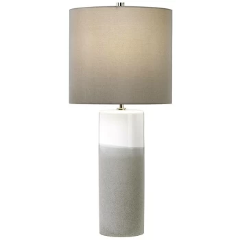 Image of Fulwell - 1 Light Table Lamp Ceramic, E27 - Elstead