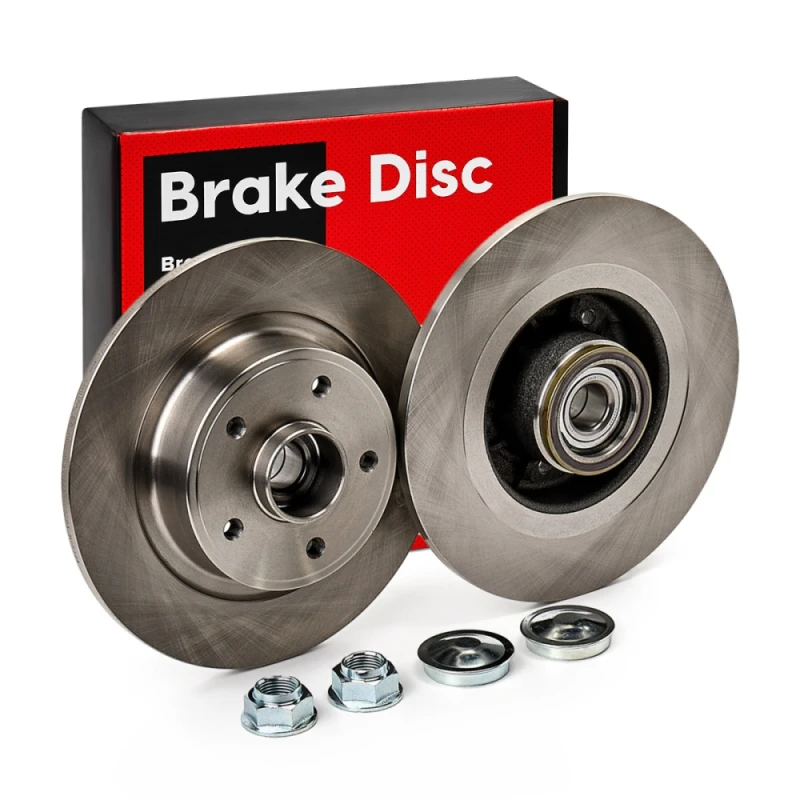 Image of STARK SKBD-0022117 Brake disc Rear Axle, solid, Cast Iron, Uncoated, Untreated, with integrated magnetic sensor ring Cast Iron Brake Disc (82)