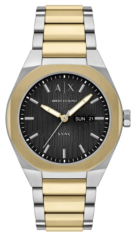 Image of Armani Exchange AX4298 Three-Hand Day/Date Quartz (42mm) Watch