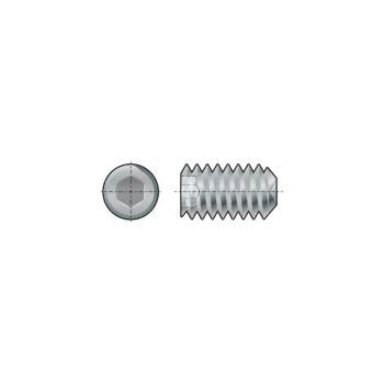 Image of 1/4 UNC X 5/8 Skt Set Screw - Knurled Cup Point (GR-45H) (- you get 100 - Qualfast