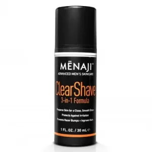 image of Menaji ClearShave 3-in-1 Formula