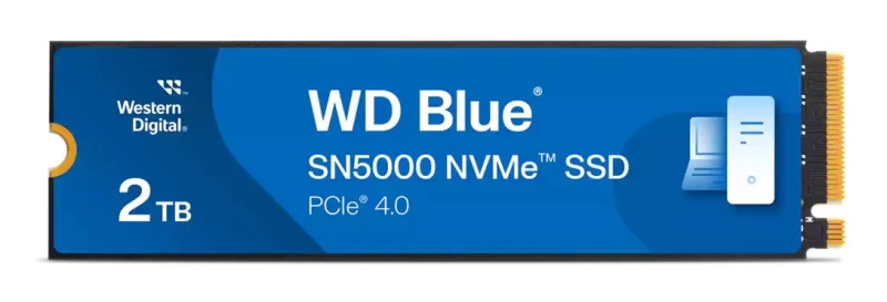 Image of WD Blue SN5000 500GB M.2 PCIe 4.0 NVMe SSD/Solid State Drive