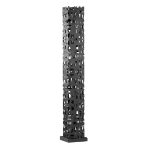 Image of Foresta 4 Light Floor Lamp, Black