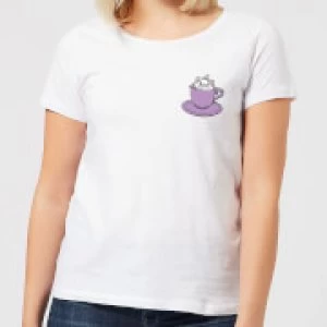 Image of Disney Aristocats Marie Teacup Womens T-Shirt - White
