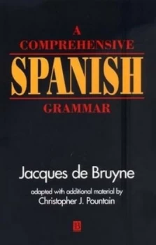Image of A Comprehensive Spanish Grammar by Jacques De Bruyne Paperback