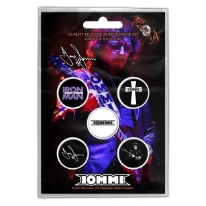 image of Tony Iommi - Iommi Button Badge Pack