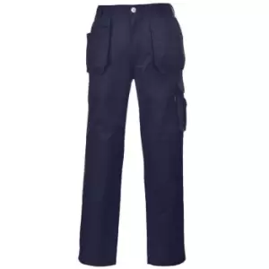 Image of Portwest Mens Slate Holster Work Trousers (L R) (Navy)