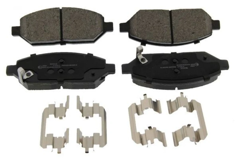 Image of MAPCO 6084 Brake pad set Front Axle, with acoustic wear warning, with accessories Brake Pad Set,disc brake (402)