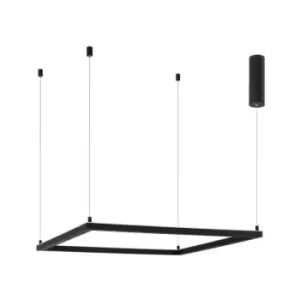 Image of Merano - Arizona Integrated LED Pendant Ceiling Light Dimmable Sandy Black Aluminium LED 40W 3000KLm 3000K