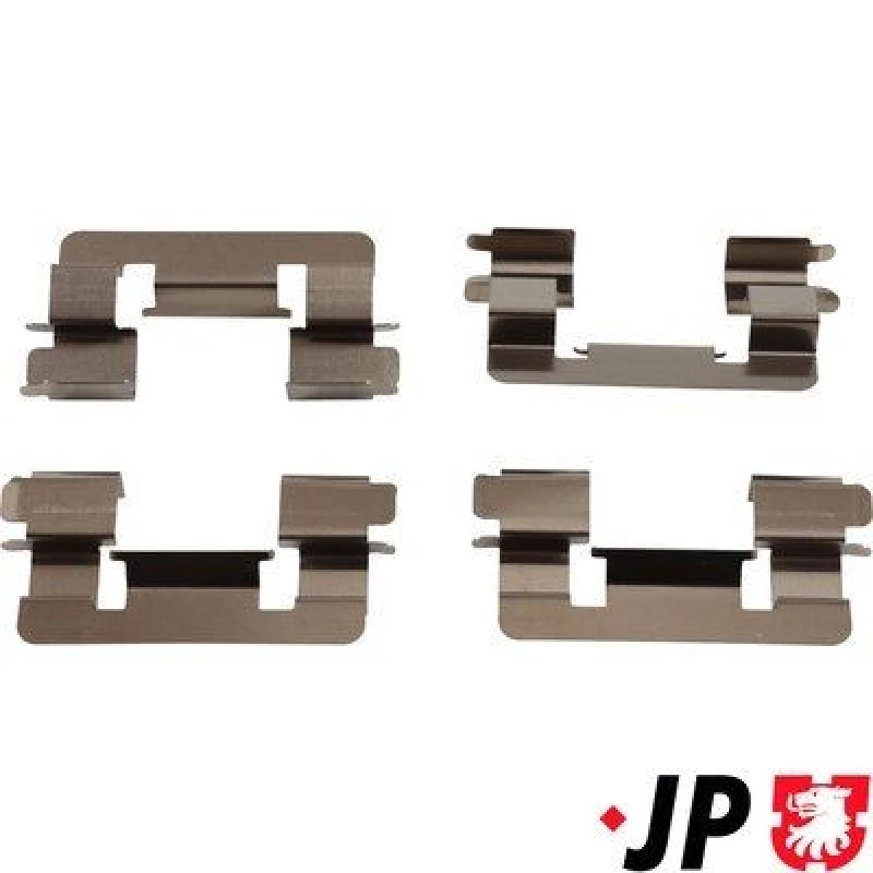 Image of JP GROUP Brake pad fitting kit JP GROUP 4864003710