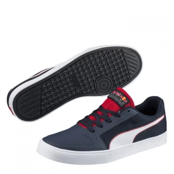 Image of Puma Red Bull Racing Wings Vulcanised Trainers - Eclipse/Red