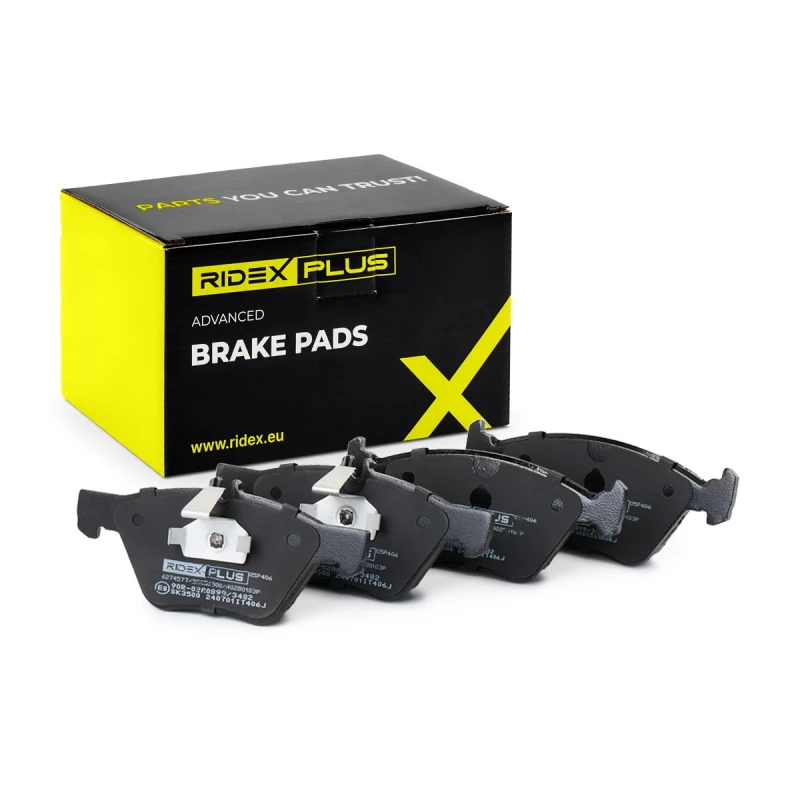 Image of RIDEX PLUS Brake pad set RIDEX PLUS 402B0103P