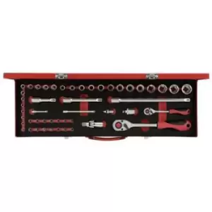 Image of Gedore RED R46004049 3300010 Bit set 49 Piece
