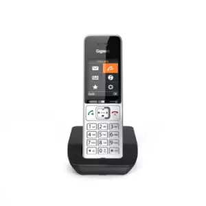 Image of Gigaset COMFORT 500 DECT telephone Caller ID Black, Silver