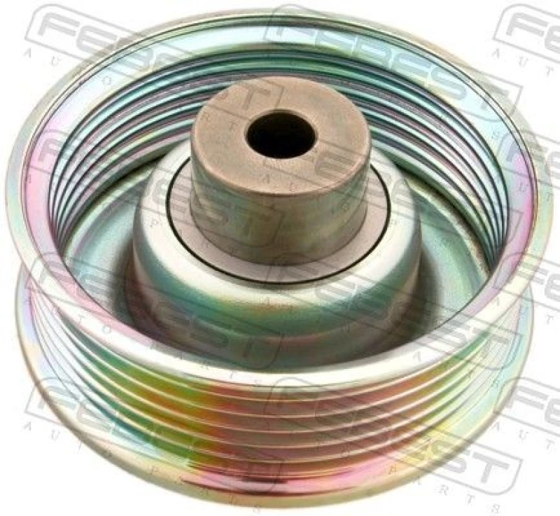 Image of FEBEST 0187-ZZE120 Idler Pulley Deflection/Guide Pulley,v-ribbed belt (312)