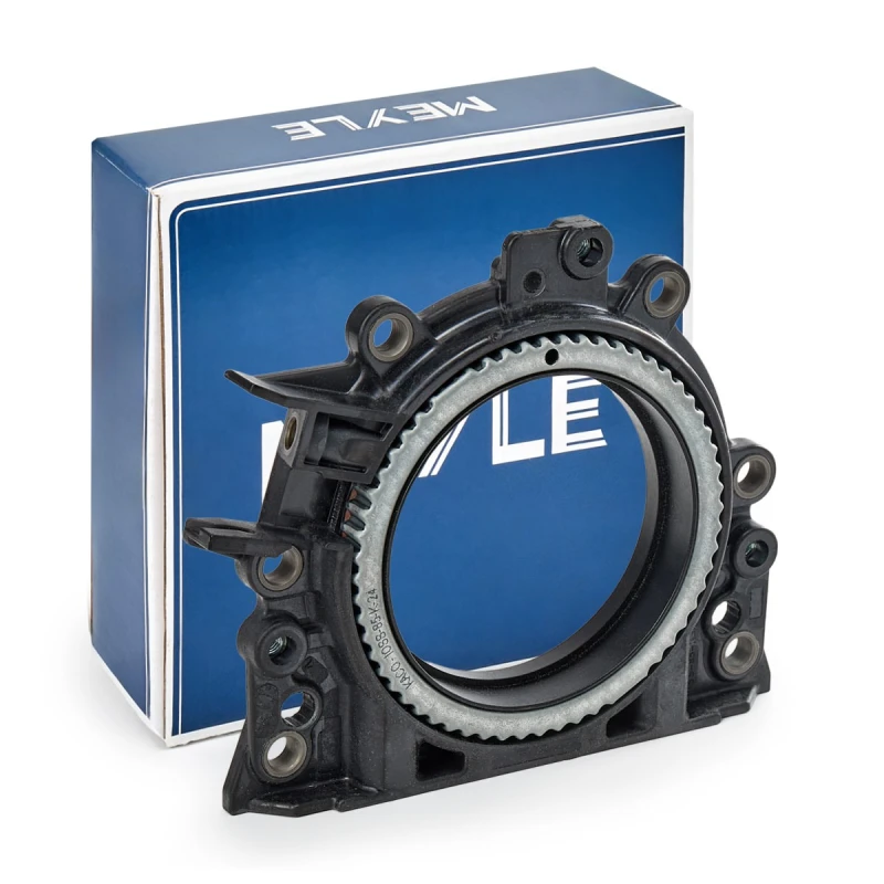 Image of MEYLE 100 103 1000 Crankshaft Seal Original Quality, transmission sided, PTFE (polytetrafluoroethylene), with mounting sleeve, with housing PTFE (poly