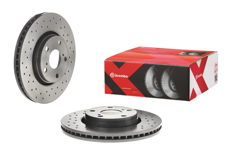 Image of BREMBO Brake disc BREMBO 09.A914.1X
