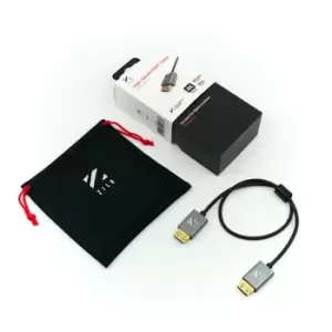 Image of ZILR High Speed HDMI Secure Cable (4Kp60 Hyper-Thin Type-A Full to Type-D Micro) 45cm / 17.7in