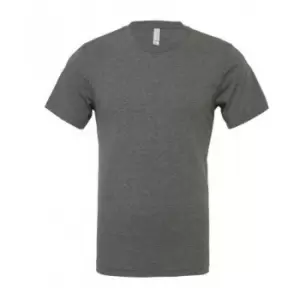 Image of Bella + Canvas Adults Unisex Heather CVC T-Shirt (L) (Deep Heather)