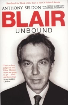 Image of Blair Unbound by Peter Snowdon Book