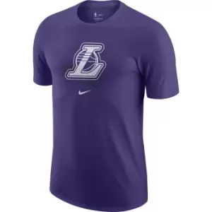 Image of Nike Dri-FIT Mens NBA Short-Sleeve Logo T-Shirt - Purple