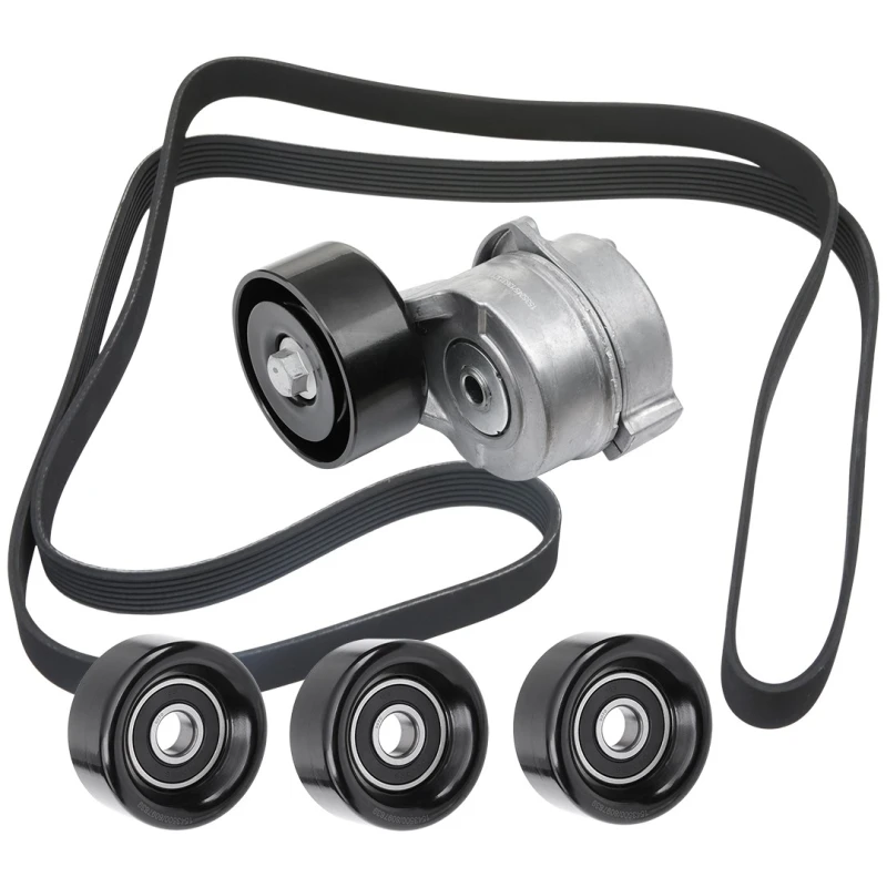 Image of RIDEX 542R0447 V-ribbed belt set V-Ribbed Belt Set (542)