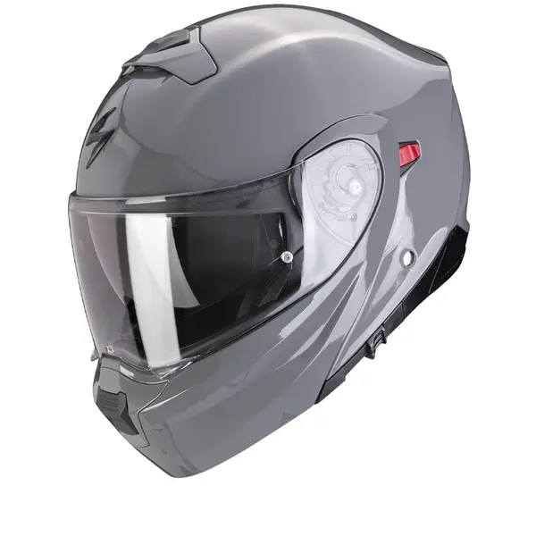 image of Scorpion Exo-930 Evo Solid Grey Cement Modular Helmet 2XL