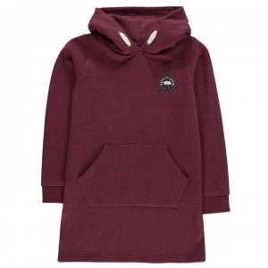 Image of SoulCal Hoody Dress Junior Girls - Amaranth Marl